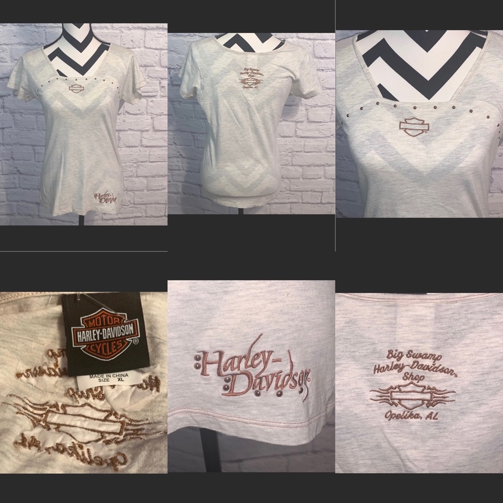 *176* NWOT Harley Davidson size lg top!